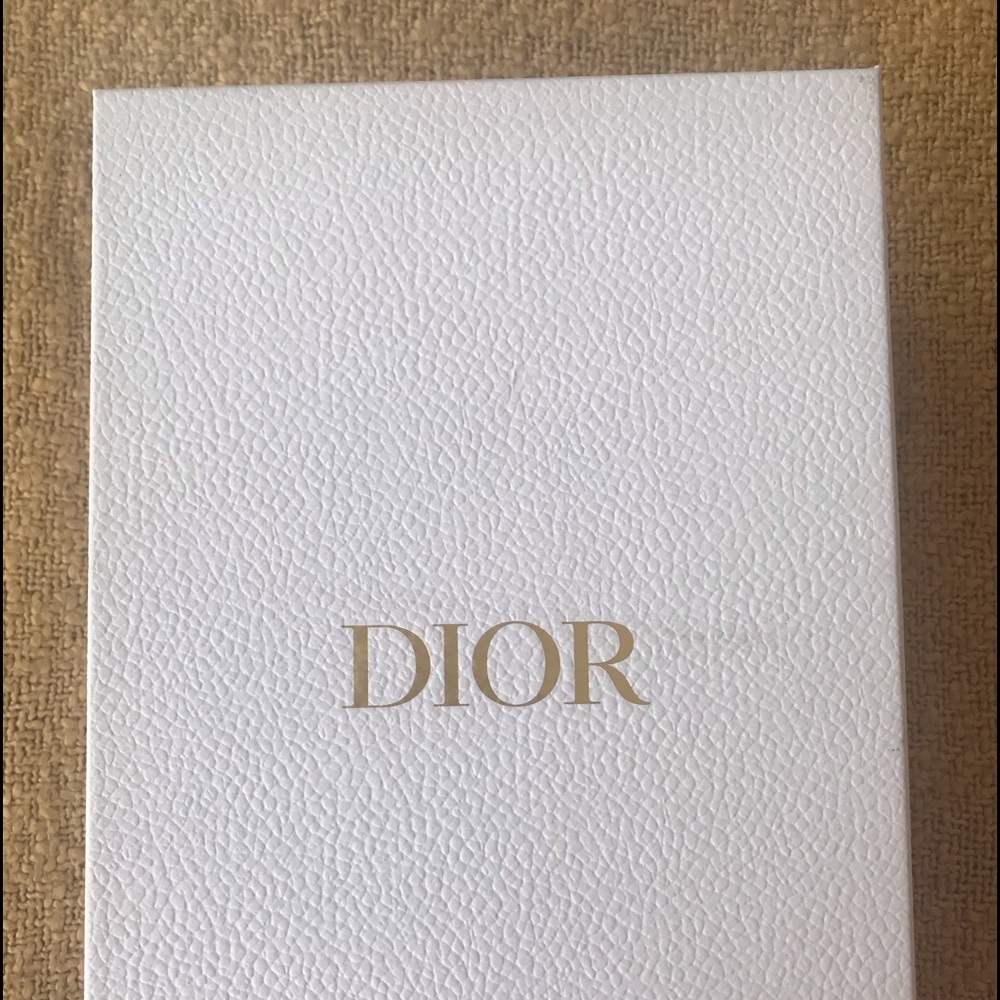 DIOR shoe box; top designer